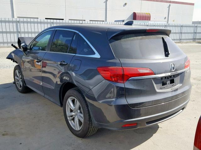 5J8TB3H53EL003362 - 2014 ACURA RDX TECHNO GRAY photo 3