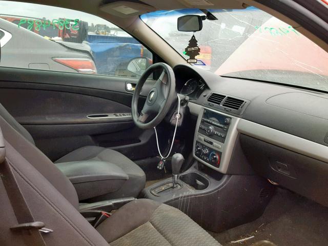 1G1AL18F287112160 - 2008 CHEVROLET COBALT LT RED photo 5