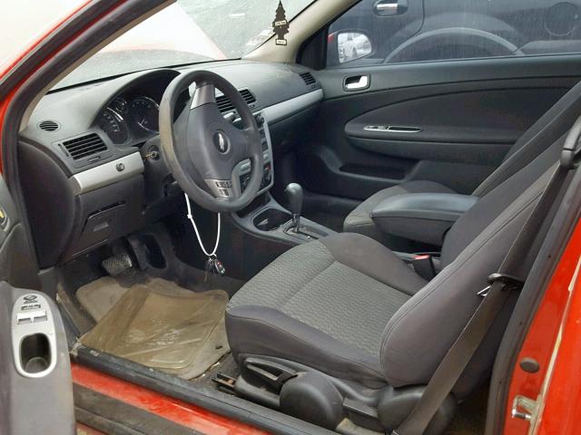 1G1AL18F287112160 - 2008 CHEVROLET COBALT LT RED photo 9