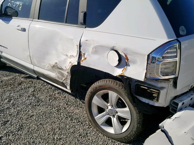 1J4NT1FA8BD176626 - 2011 JEEP COMPASS SP Ақ фото 9