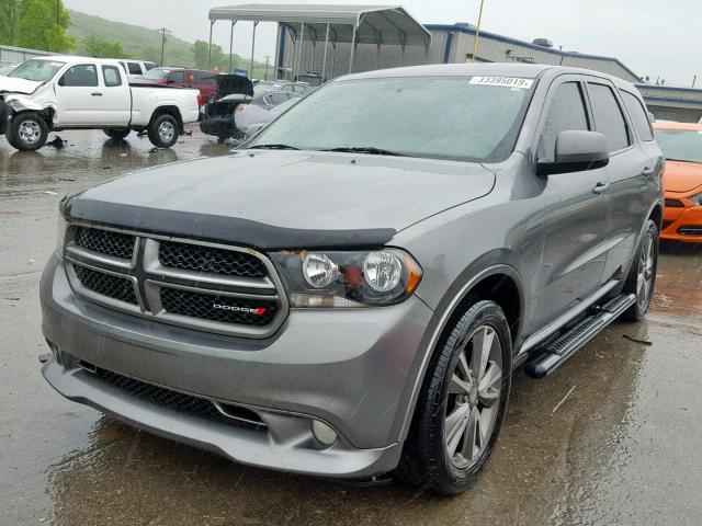 1C4RDJAG8DC575559 - 2013 DODGE DURANGO SX GRAY photo 2