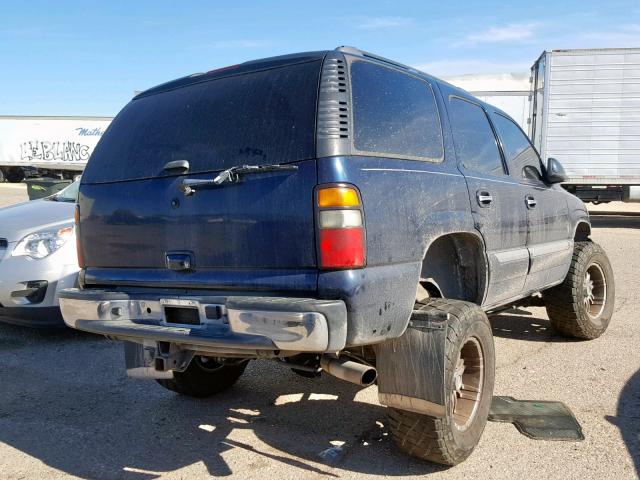 1GKEC13V16R150170 - 2006 GMC YUKON BLUE photo 4