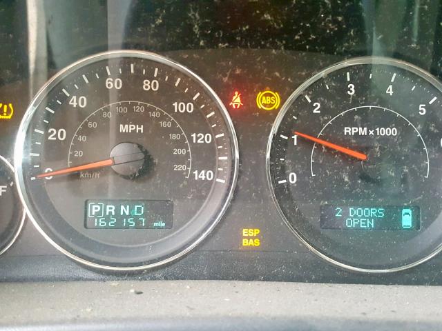 1J8HG48K26C346126 - 2006 JEEP COMMANDER WHITE photo 8