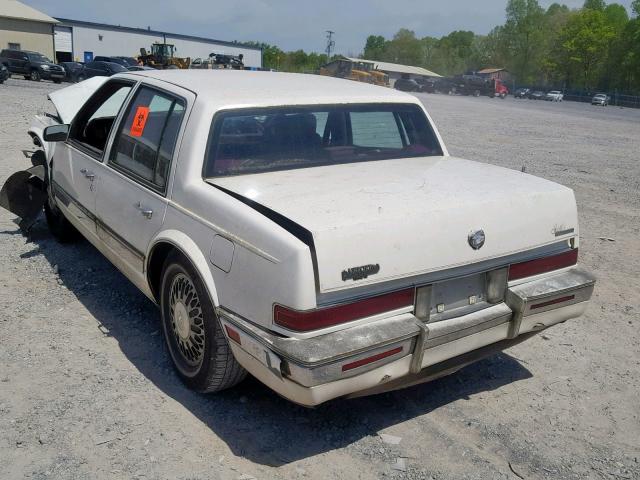 1G6KS53B9MU817238 - 1991 CADILLAC SEVILLE WHITE photo 3