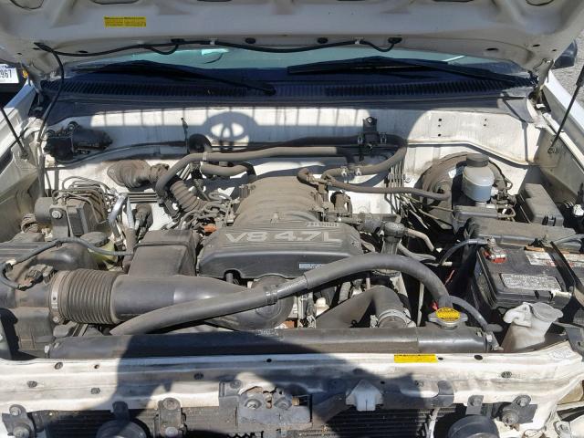 5TDBT48AX7S279257 - 2007 TOYOTA SEQUOIA LI WHITE photo 7