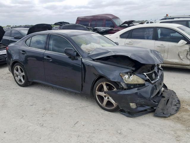 JTHBK262972042834 - 2007 LEXUS IS 250 GRAY photo 1