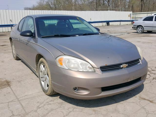 2G1WK151X69284921 - 2006 CHEVROLET MONTE CARL 棕色 照片 1