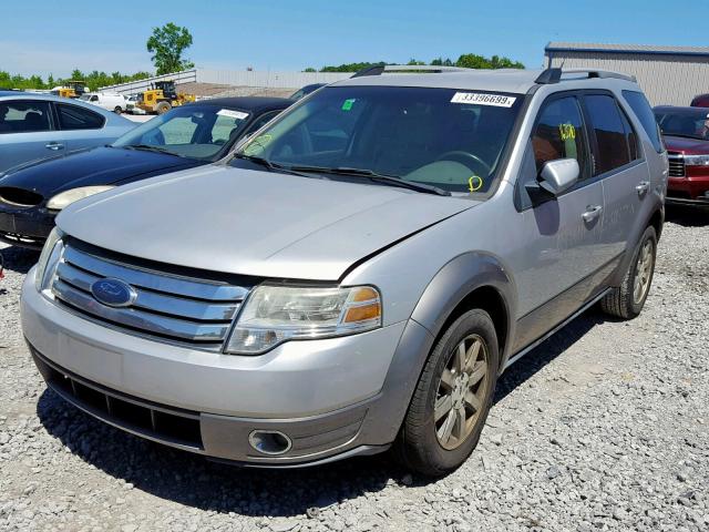 1FMDK02W39GA03505 - 2009 FORD TAURUS X S SILVER photo 2