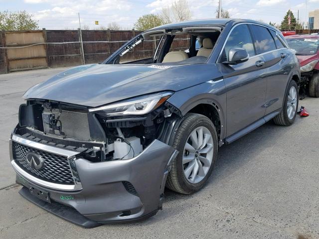 3PCAJ5M39KF107135 - 2019 INFINITI QX50 ESSEN GRAY photo 2