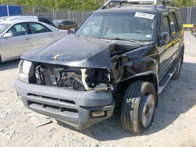 5N1ED28Y71C534897 - 2001 NISSAN XTERRA XE BLACK photo 9