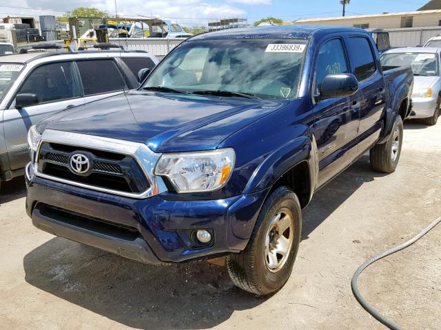 3TMLU4EN3DM113036 - 2013 TOYOTA TACOMA DOU 蓝色 照片 2