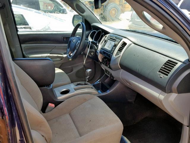 3TMLU4EN3DM113036 - 2013 TOYOTA TACOMA DOU 蓝色 照片 5