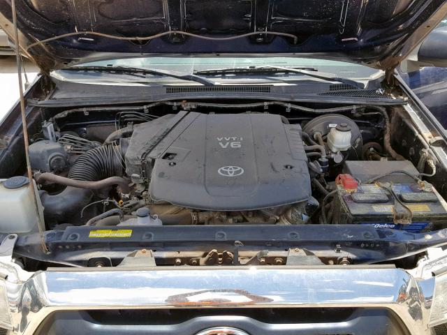 3TMLU4EN3DM113036 - 2013 TOYOTA TACOMA DOU 蓝色 照片 7