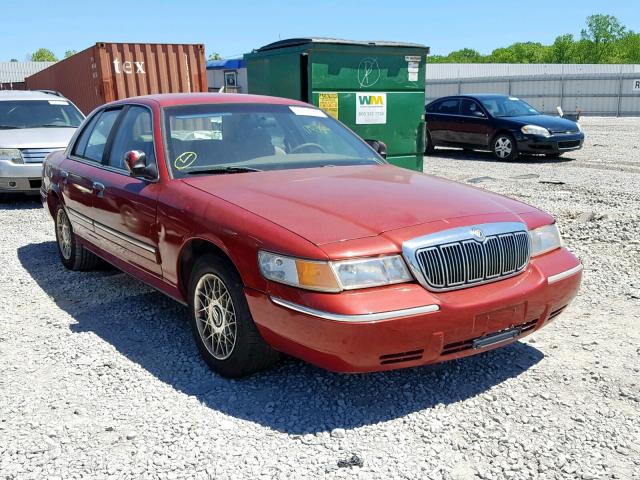 2MEFM74W3YX613294 - 2000 MERCURY GRAND MARQ RED photo 1