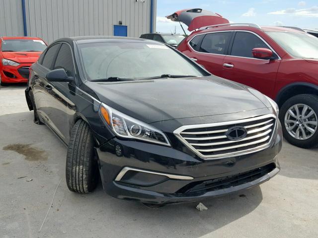 5NPE24AF4GH430847 - 2016 HYUNDAI SONATA SE BLACK photo 1