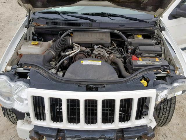 1J8GR48K98C206289 - 2008 JEEP GRAND CHER WHITE photo 7