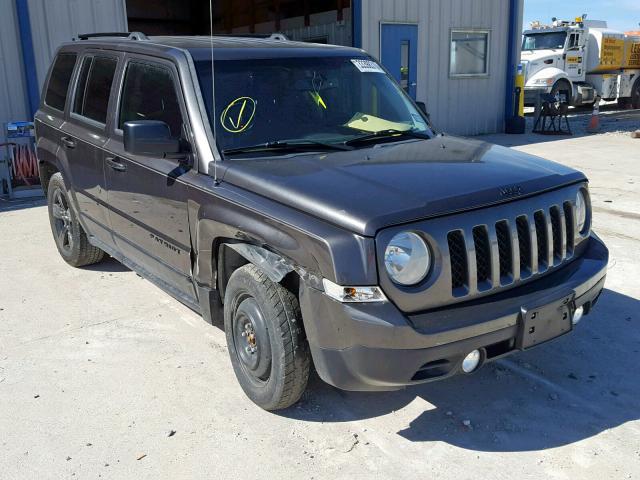 1C4NJPBA1ED819178 - 2014 JEEP PATRIOT SP GRAY photo 1