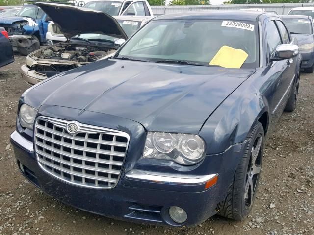 2C3KA63H87H835087 - 2007 CHRYSLER 300C BLUE photo 2