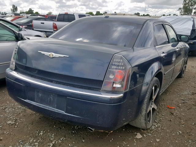 2C3KA63H87H835087 - 2007 CHRYSLER 300C BLUE photo 4