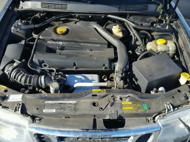 YS3DF58K522005990 - 2002 SAAB 9-3 SE BLACK photo 7