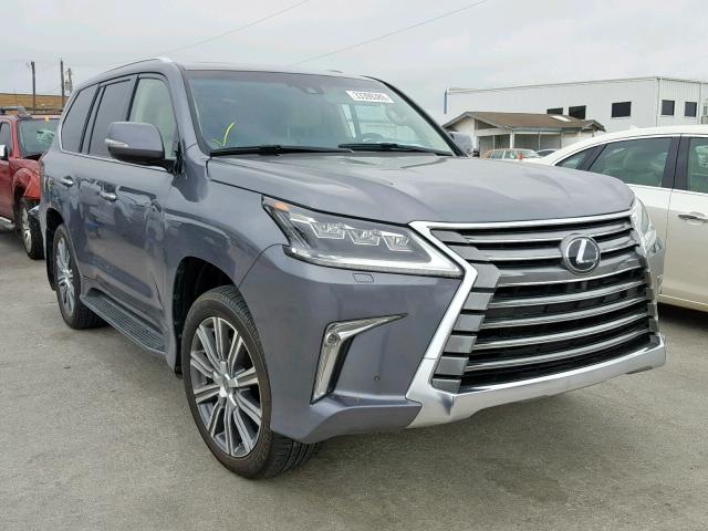 JTJHY7AXXH4226886 - 2017 LEXUS LX 570 GRAY photo 1