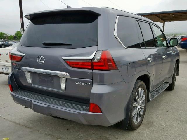 JTJHY7AXXH4226886 - 2017 LEXUS LX 570 GRAY photo 4