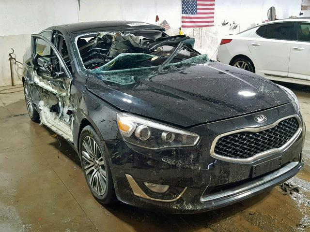 KNALN4D77G5215415 - 2016 KIA CADENZA LU BLACK photo 1