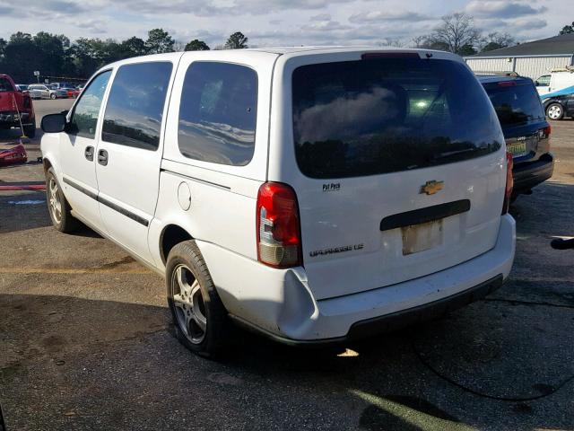 1GNDV23107D214094 - 2007 CHEVROLET UPLANDER L 白色 照片 3