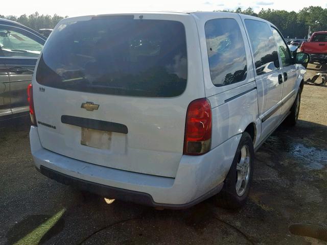 1GNDV23107D214094 - 2007 CHEVROLET UPLANDER L 白色 照片 4