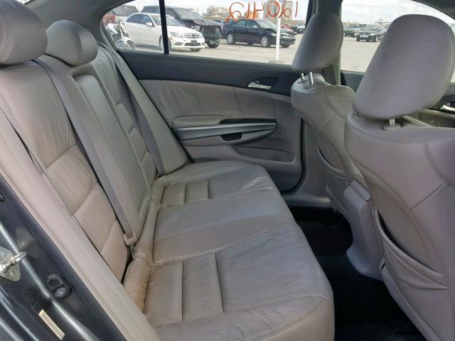 JHMCP26828C001712 - 2008 HONDA ACCORD EXL GRAY photo 6