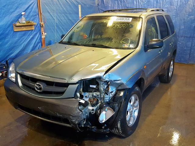 4F2CZ96113KM20365 - 2003 MAZDA TRIBUTE ES 绿色 照片 2