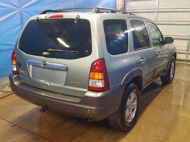 4F2CZ96113KM20365 - 2003 MAZDA TRIBUTE ES 绿色 照片 4