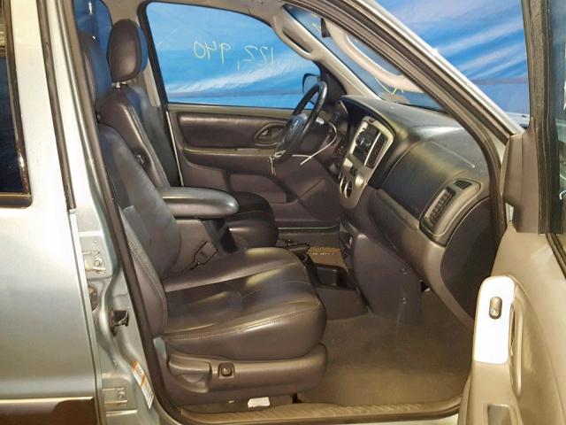 4F2CZ96113KM20365 - 2003 MAZDA TRIBUTE ES 绿色 照片 5