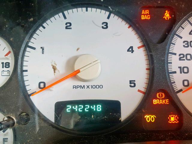 3D7KR28C95G757027 - 2005 DODGE RAM 2500 S ლურჯი ფოტო 8