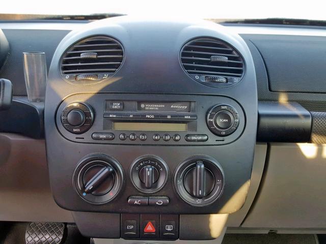 3VWCD21YX4M301828 - 2004 VOLKSWAGEN NEW BEETLE Silber Foto 9