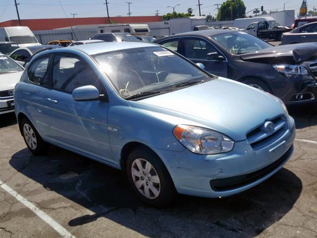 KMHCM3ACXAU161750 - 2010 HYUNDAI ACCENT BLU BLUE photo 1