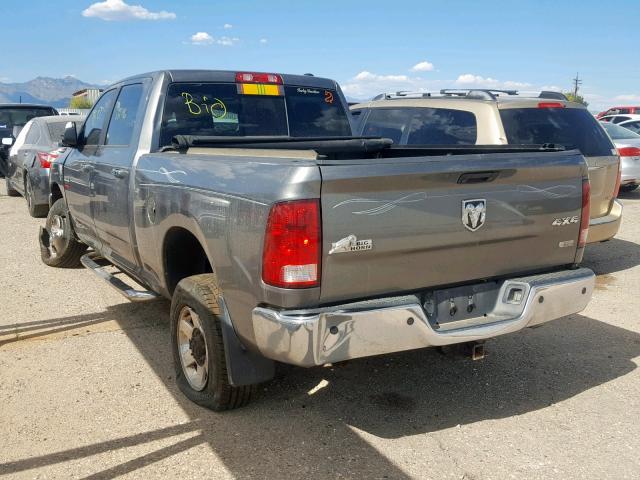 3C6UD5DL2CG114533 - 2012 DODGE RAM 2500 S CHARCOAL photo 3