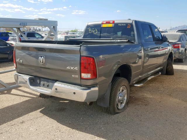 3C6UD5DL2CG114533 - 2012 DODGE RAM 2500 S CHARCOAL photo 4