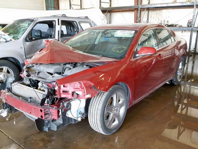 1G1ZD5E72BF277983 - 2011 CHEVROLET MALIBU 2LT BURGUNDY photo 2