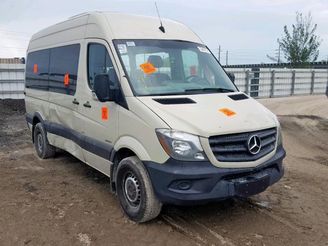 WDZPE7DD7GP280751 - 2016 MERCEDES-BENZ SPRINTER 2 CREAM photo 1