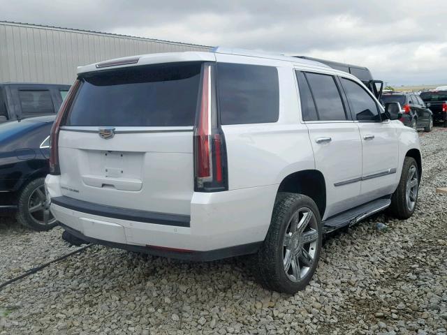 1GYS3BKJ0GR247293 - 2016 CADILLAC ESCALADE L WHITE photo 4