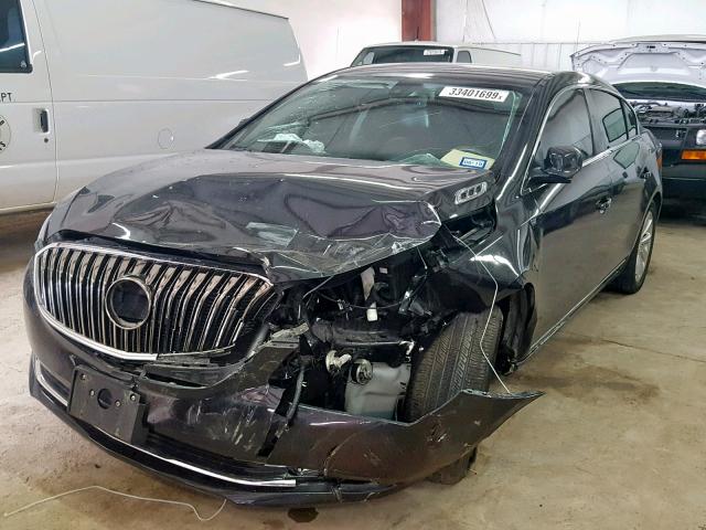 1G4GB5G3XFF341123 - 2015 BUICK LACROSSE BLACK photo 2