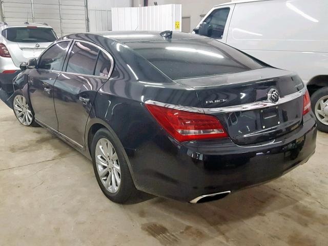 1G4GB5G3XFF341123 - 2015 BUICK LACROSSE BLACK photo 3