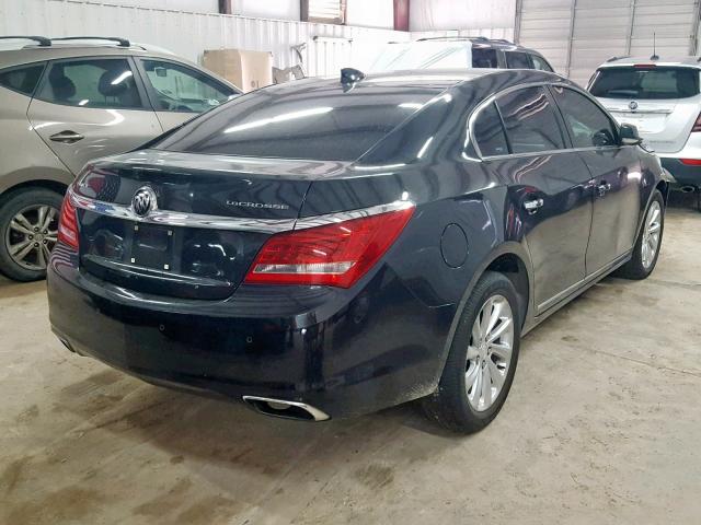 1G4GB5G3XFF341123 - 2015 BUICK LACROSSE BLACK photo 4