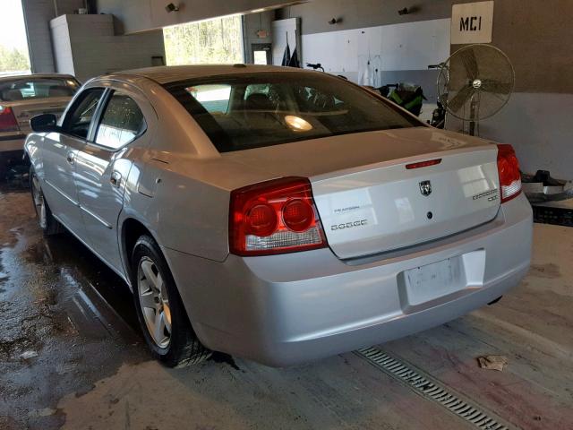 2B3CA3CV3AH123938 - 2010 DODGE CHARGER SX SILVER photo 3