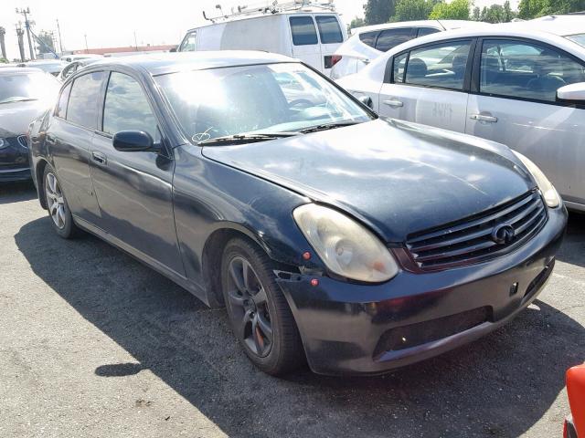 JNKCV51E75M225066 - 2005 INFINITI G35 BLACK photo 1