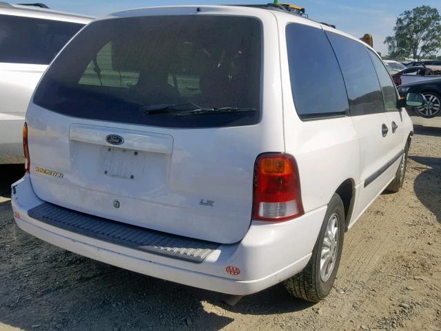 2FMZA51402BA82487 - 2002 FORD WINDSTAR L WHITE photo 4