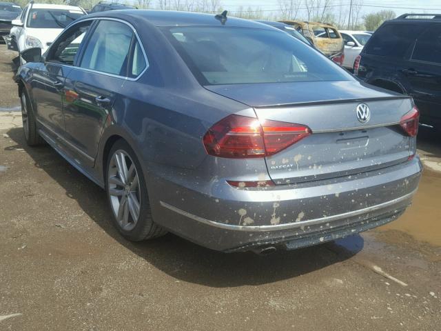 1VWDT7A34HC081473 - 2017 VOLKSWAGEN PASSAT R-L 灰色 照片 3