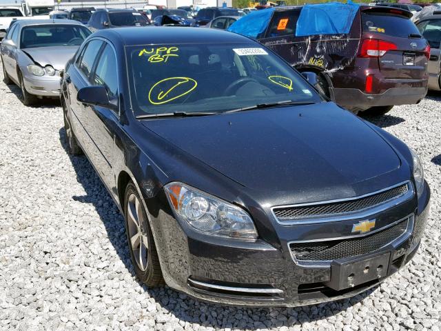 1G1ZC5E1XBF306113 - 2011 CHEVROLET MALIBU 1LT 黑色 照片 1