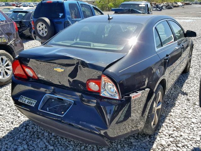 1G1ZC5E1XBF306113 - 2011 CHEVROLET MALIBU 1LT 黑色 照片 4
